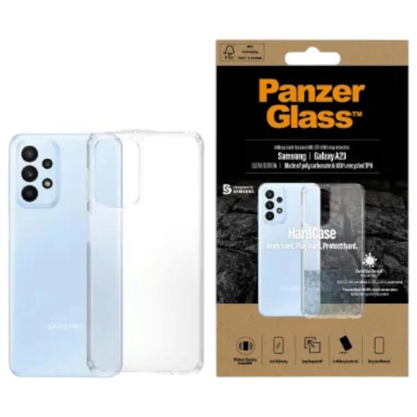 PanzerGlass Panzer Glass Military Grade Standard Hard Case for Samsung Galaxy A23 Clear - 0391