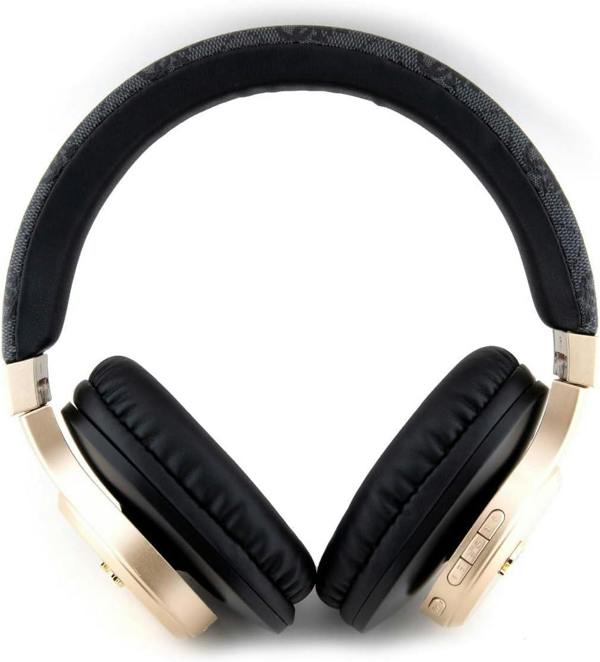 Guess 4G Script On Ear Wireless Headphones Black - GUBH604GEMK