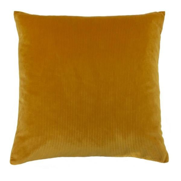 Furn Aurora Corduroy Cushion Cover - Ochre Yellow - 