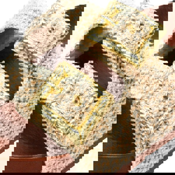 Desert Fleur Super Crochet Women's Natural Sandals