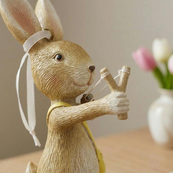 Garden Greatness Sculptural Spring Rabbit Ornament