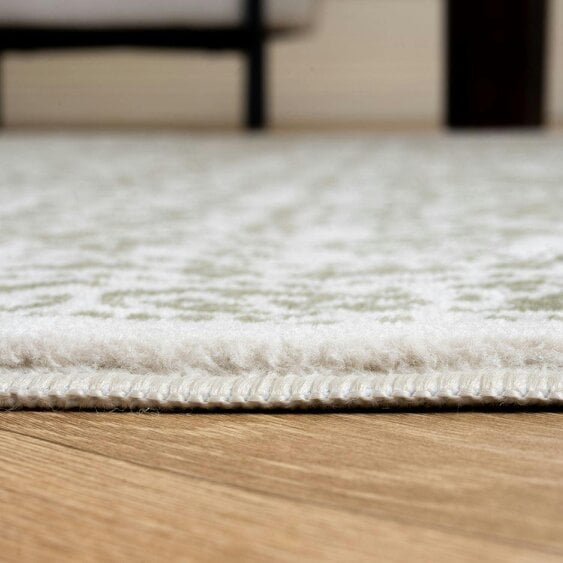 The Rugs Montana Vintage Cream Green Rug | 3716