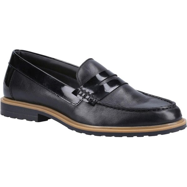 Hush Puppies Womens/Ladies Verity Leather Casual Shoes - Black