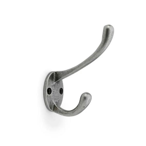AW770AI Antique Cast Iron Victorian Hat and Coat Hook 110mm - Single Hook