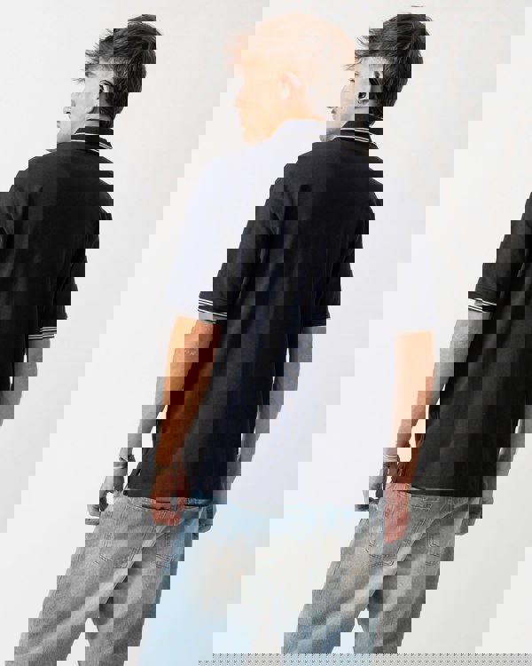 Armani Exchange Mens Polo Shirt XM001287-AF17321 - Deep Navy UB101