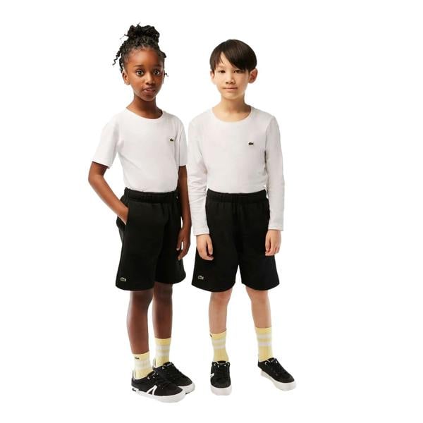 Lacoste Childrens/Kids Relaxed Fit Casual Shorts - Black - 