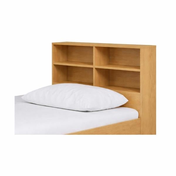 Kudlhome Bookcase Headboard Attachment, Oak Effect