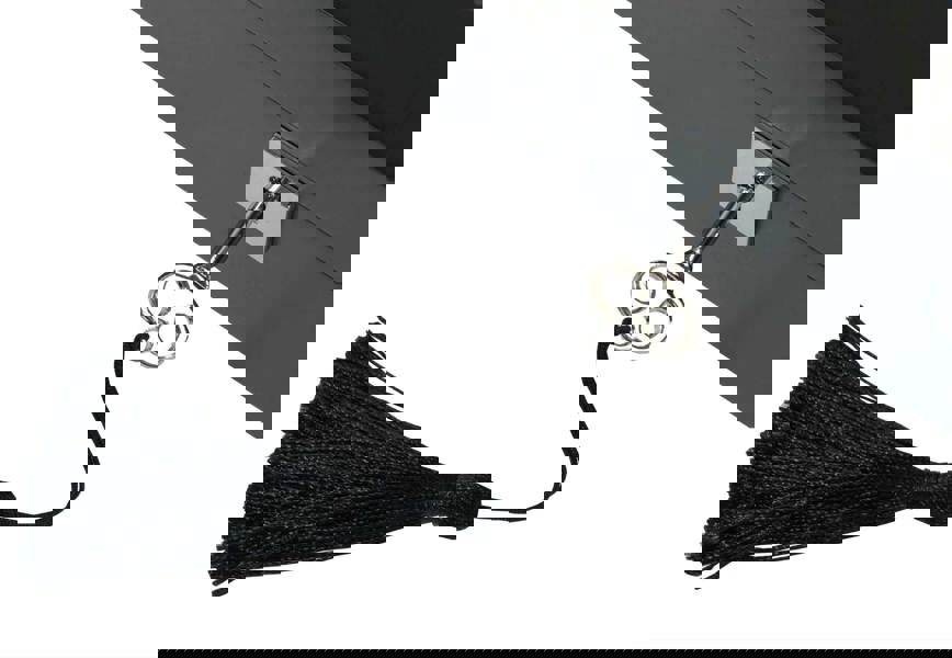 8 Slot Black Wooden Watch Box with Blue Velvet Lining watch boxKennett Great Britain