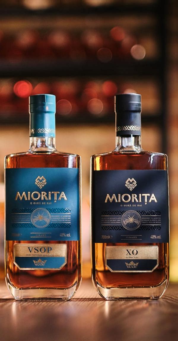 Miorita XO Brandy (Cognac / Coniac / Vinars) Aged 7 Years 700ml