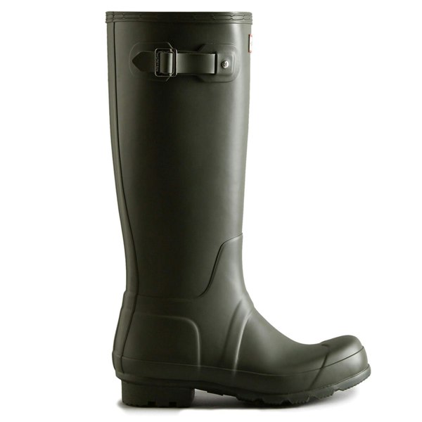 Hunter Mens Hunter Original Tall Winter Snow Rain Wellington Boots Olive or Blue