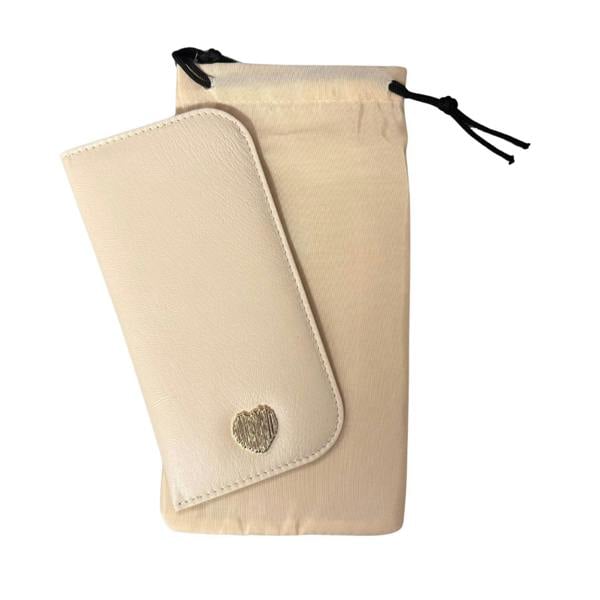 Love EMVY Signature Heart Leather Glasses Case