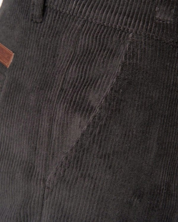 Crosshatch Cordout Loose Pants Anthracite