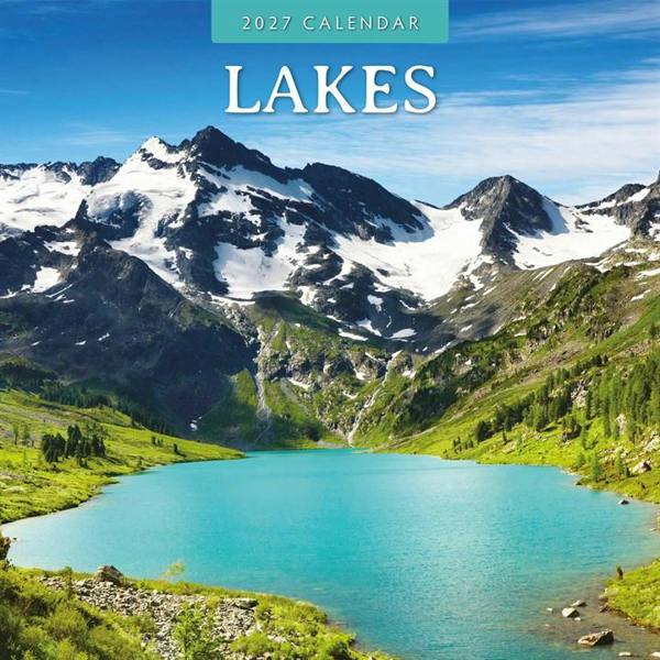 Lakes Calendar 2027, Wall Calendars, Month To View, Natural World, Gift