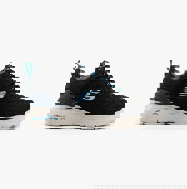 Skechers SKECH-AIR DYNAMIGHT 2.0 - DUR Mens Trainers Black/Blue