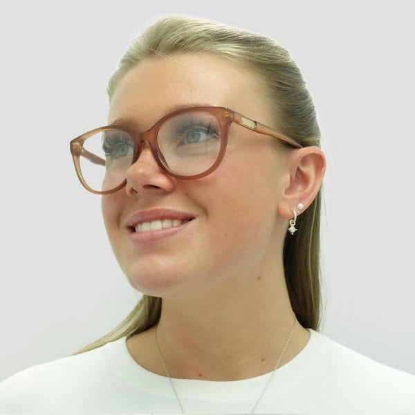 Gucci Glasses Frames GG0791O 002 Brown Women