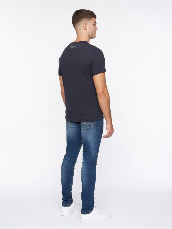 Duck and Cover Balding T-Shirt - Dark Navy