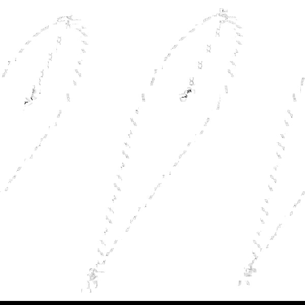 Greyhound Silver Necklace - Personalised - MYLEE London