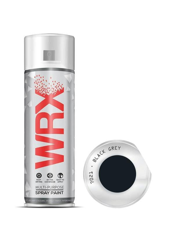 WRX 2X WRX Black Grey Spray Paints 400ml