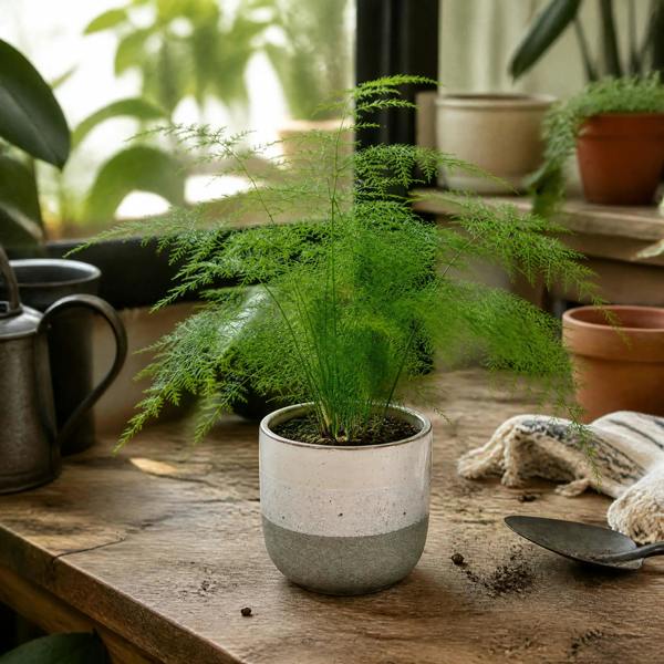Asparagus Setaceus Lace Fern 12cm Pot Plants By Post