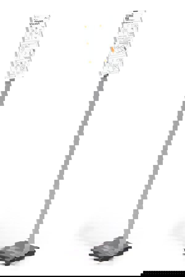 Durable INFO SIGN Aluminium Display Panel Info Floor Stand A4 | 1.18m | Silver