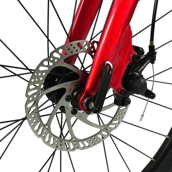 HOY Pentland 24in Kids Bike, 8 Speed - Red