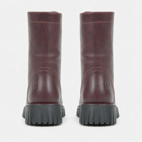 Heavenly Feet MARTINA5 Ankle Boots   in  Red