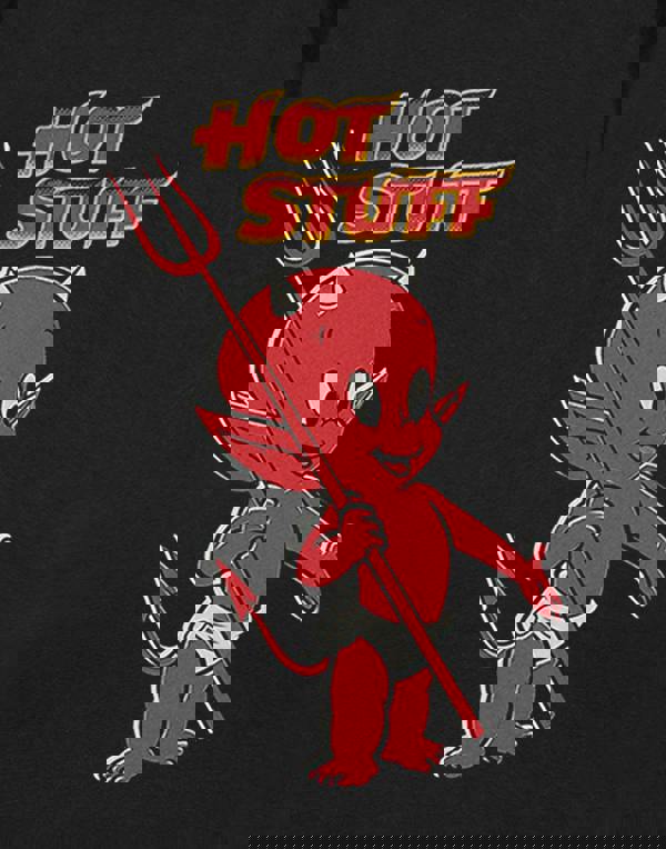 Hot Stuff Unisex Black Hot Stuff T-shirt Short Sleeved T-Shirt