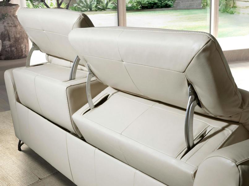 Angel Cerdá Relax sofa in sand leather 6264/6276