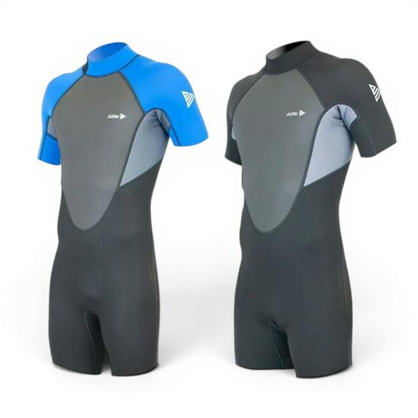 Alder Impact Men's 3/2mm Back Zip Shorty Wetsuit