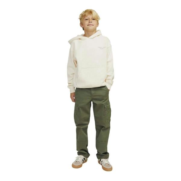 Jack And Jones Boys Kane Harlow Cargo Trousers - Green - 