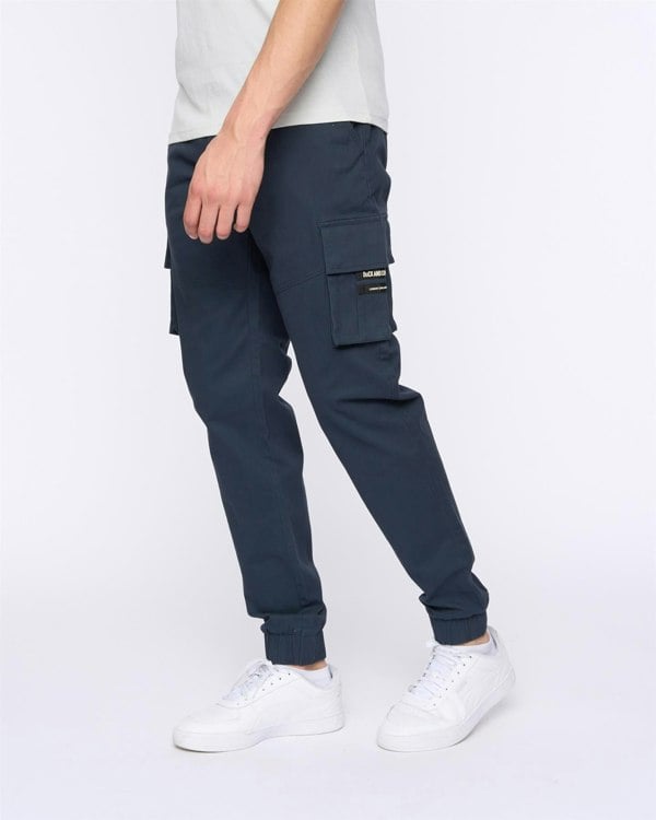 Duck and Cover Chemmer Woven Jog Pants - Navy