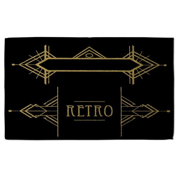 Benjamin Tate Design Art Deco Retro (Bath Towel)