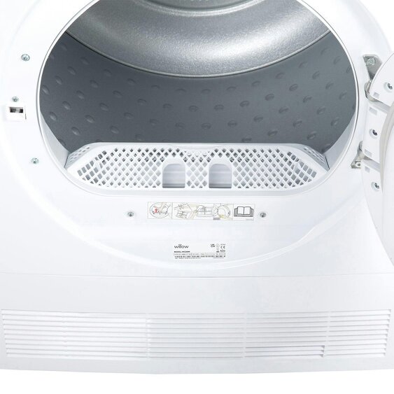 Willow 8kg Condenser Dryer WCD8W - White