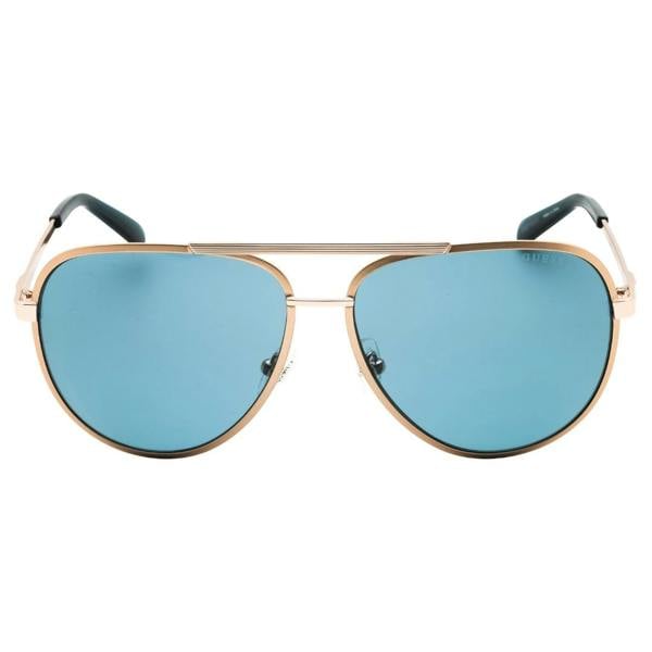 Guess GU00209 33V gold/other / blue Sunglasses Male 61X14X145 One Size