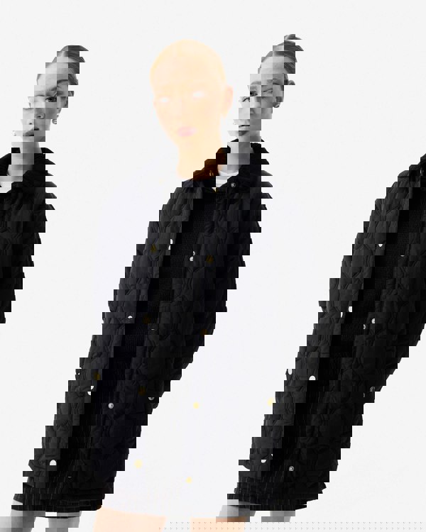 Hunter Witton Womens Quilted Jacket - Black