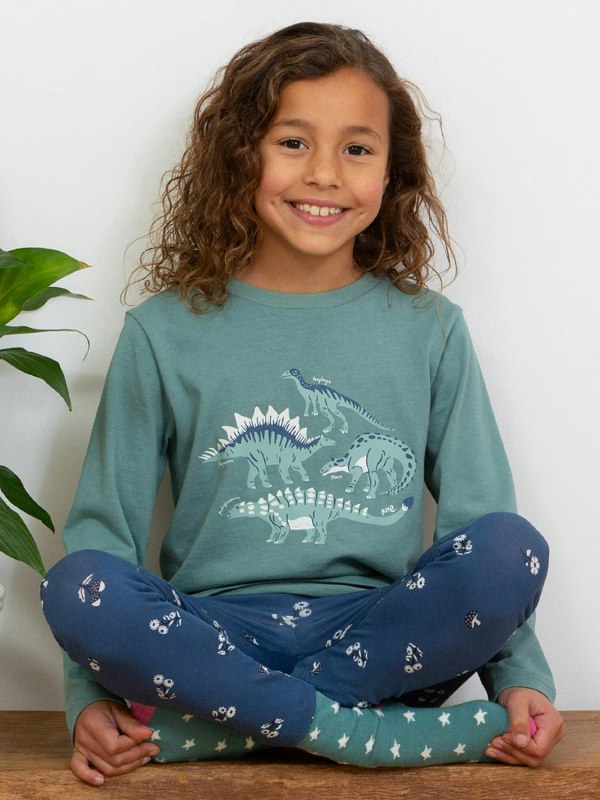Kite Boys Organic Veggie Dinos T-Shirt