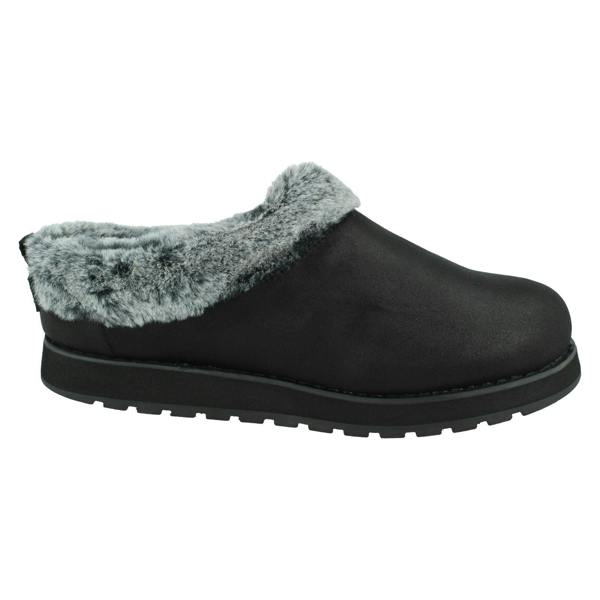 Skechers Ladies Skechers Memory Foam Mule Slippers Keepsakes Rem 31214