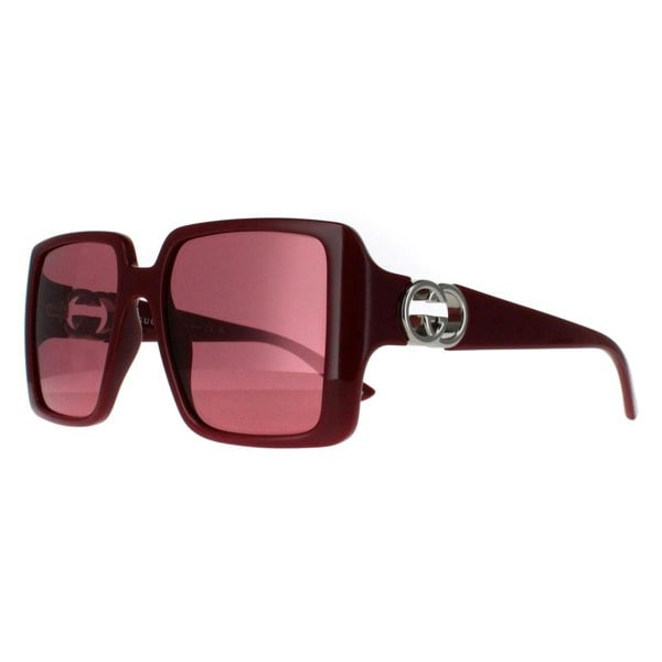 Gucci Sunglasses GG1692S 005 Black with Gold Dusky Pink w Logo Mirror Photochromic