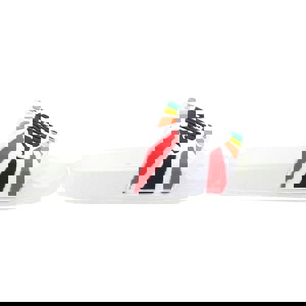 Superga Slide Multicolour Logo Sandals - White/Multicolour