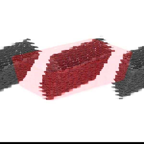 Red Paper Rope Tray