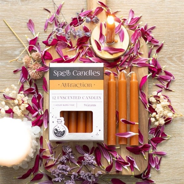 Serano Pack of 12 Attraction Spell Candles
