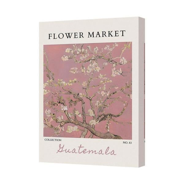 Benjamin Tate Design Flower Market Guatemala Canvas Print Wall Art Collection 83