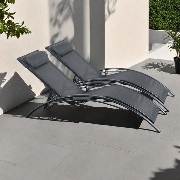 Pair of Bali Sun Loungers - Set of 2 - Madefor.Living