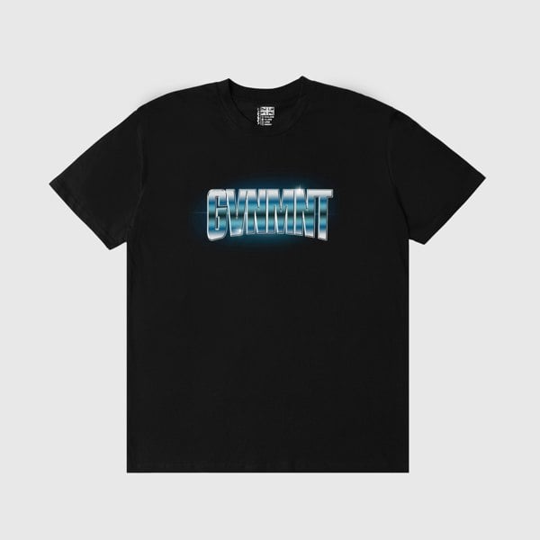 GVNMNT Clothing Co Gleam Tee - Black