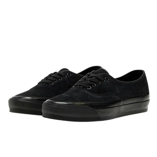 Vans LX Authentic 44 Hairy Suede Phantom Trainers UK 7.5