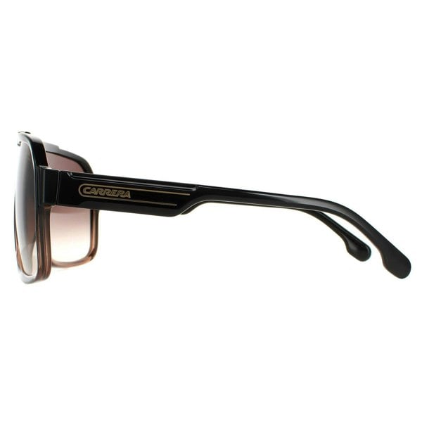 Carrera Sunglasses 1014/S R60 HA Black Brown Brown Gradient
