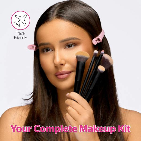 Brushworks On The Go Travel Makeup Brush Set