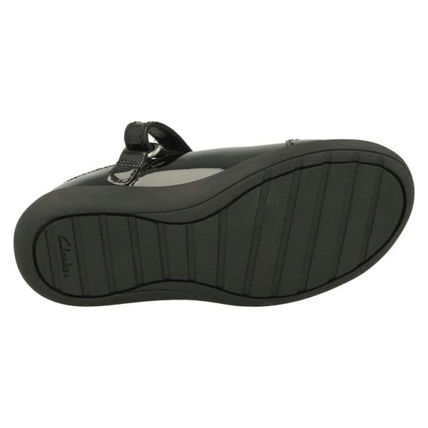 Clarks Girls Clarks Rainbow Detailed School Shoes Etch Beam