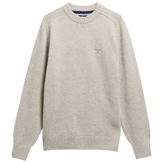 Barbour Newtown Crew Neck Jumper - Grey