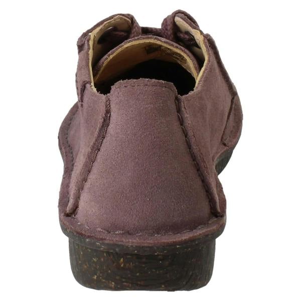 Clarks Ladies Clarks Comfortable Lace Up Flats Funny Dream
